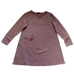 Beige Tunic Top or Very Short Dress XXL but Fits Large ---